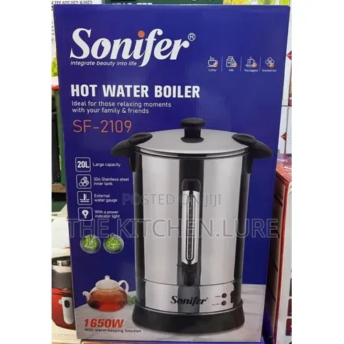 Sonifer 20L Commercial Stainless Steel Hot Water Boiler & Urn