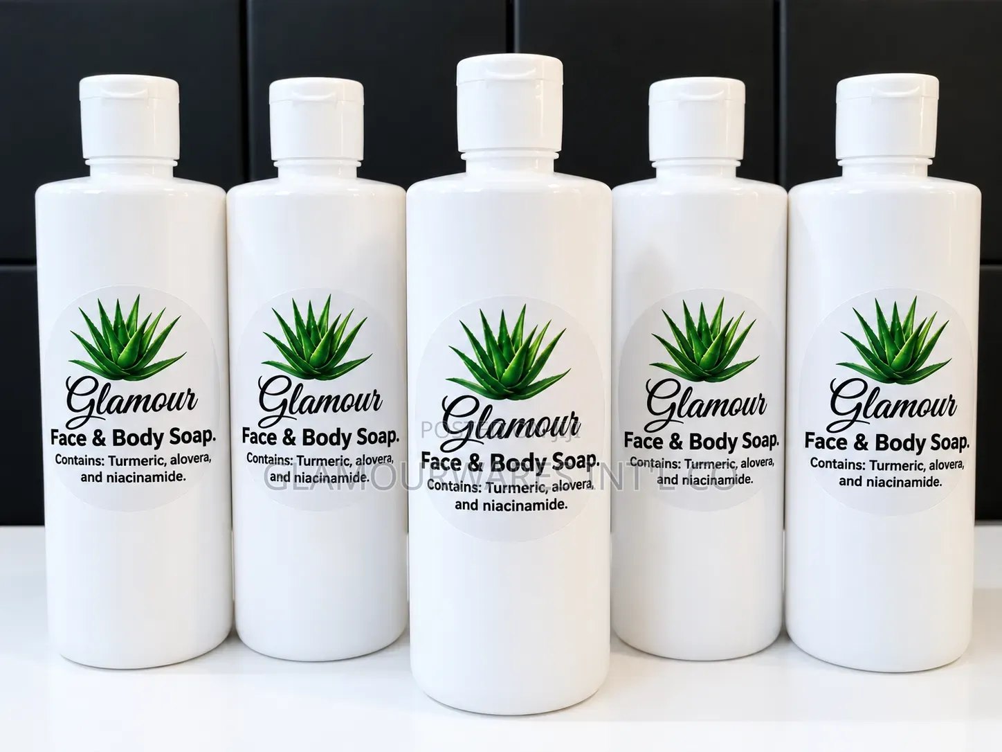 Turmeric Niacinamide Aloevera Shower Gel