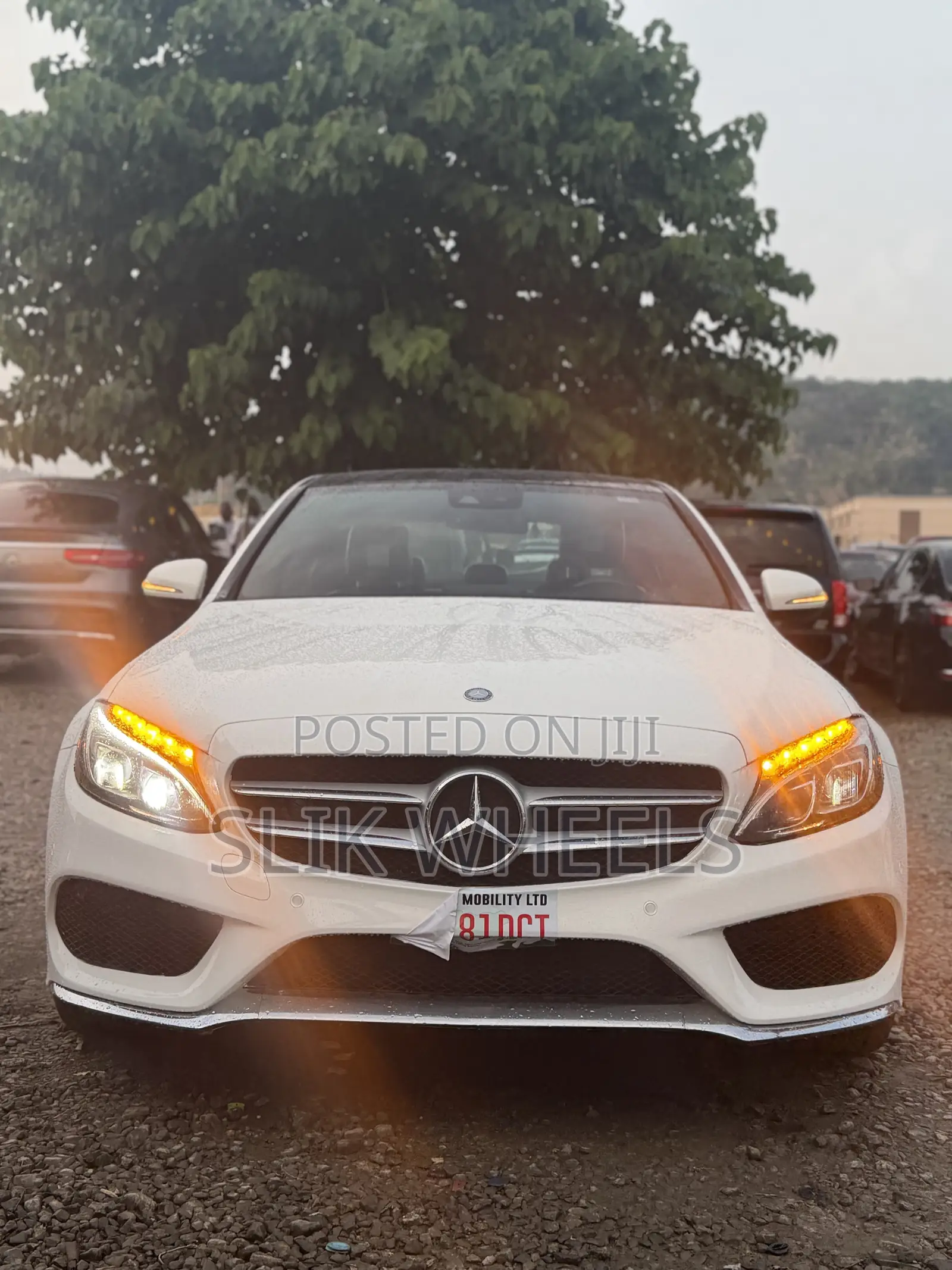 Mercedes-Benz C400 4Matic AWD Sedan (3.0L V6 7A) 2015 White