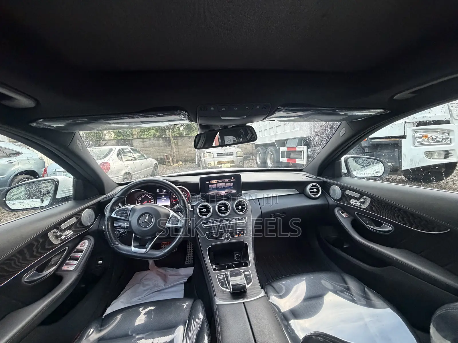 Mercedes-Benz C400 4Matic AWD Sedan (3.0L V6 7A) 2015 White