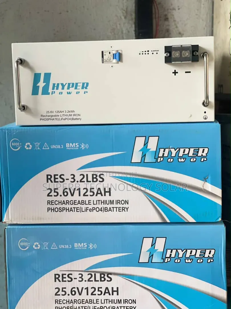 Hyper 3.2kwh 24v Lithium Battery Available With 5yrs Warranty Instock