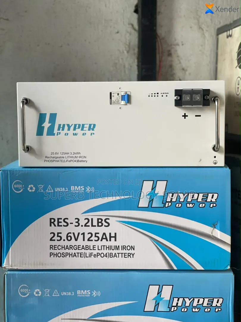 Hyper 3.2kwh 24v Lithium Battery Available With 5yrs Warranty Instock