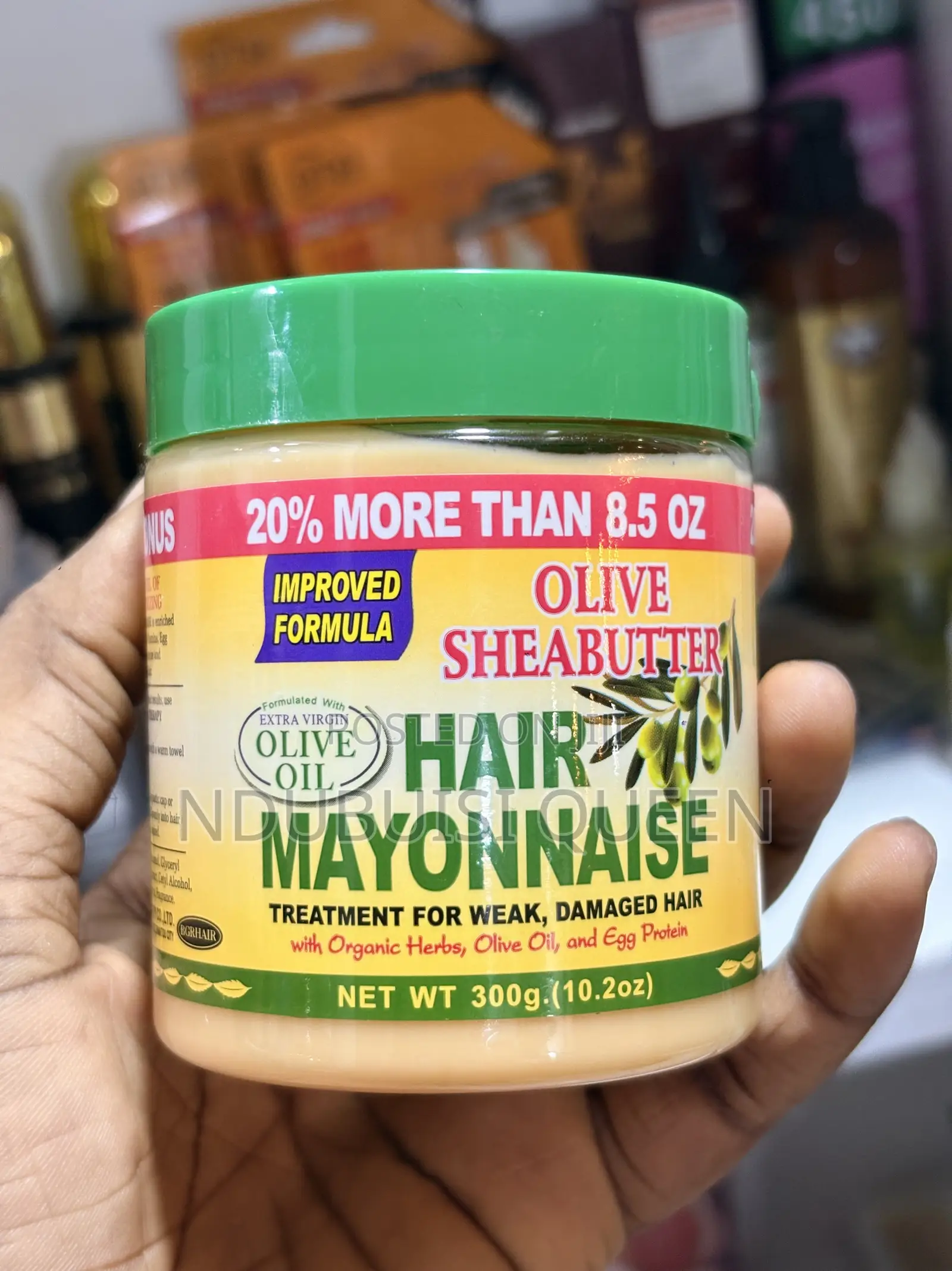 Olive Shea Butter Hair Mayonnaise