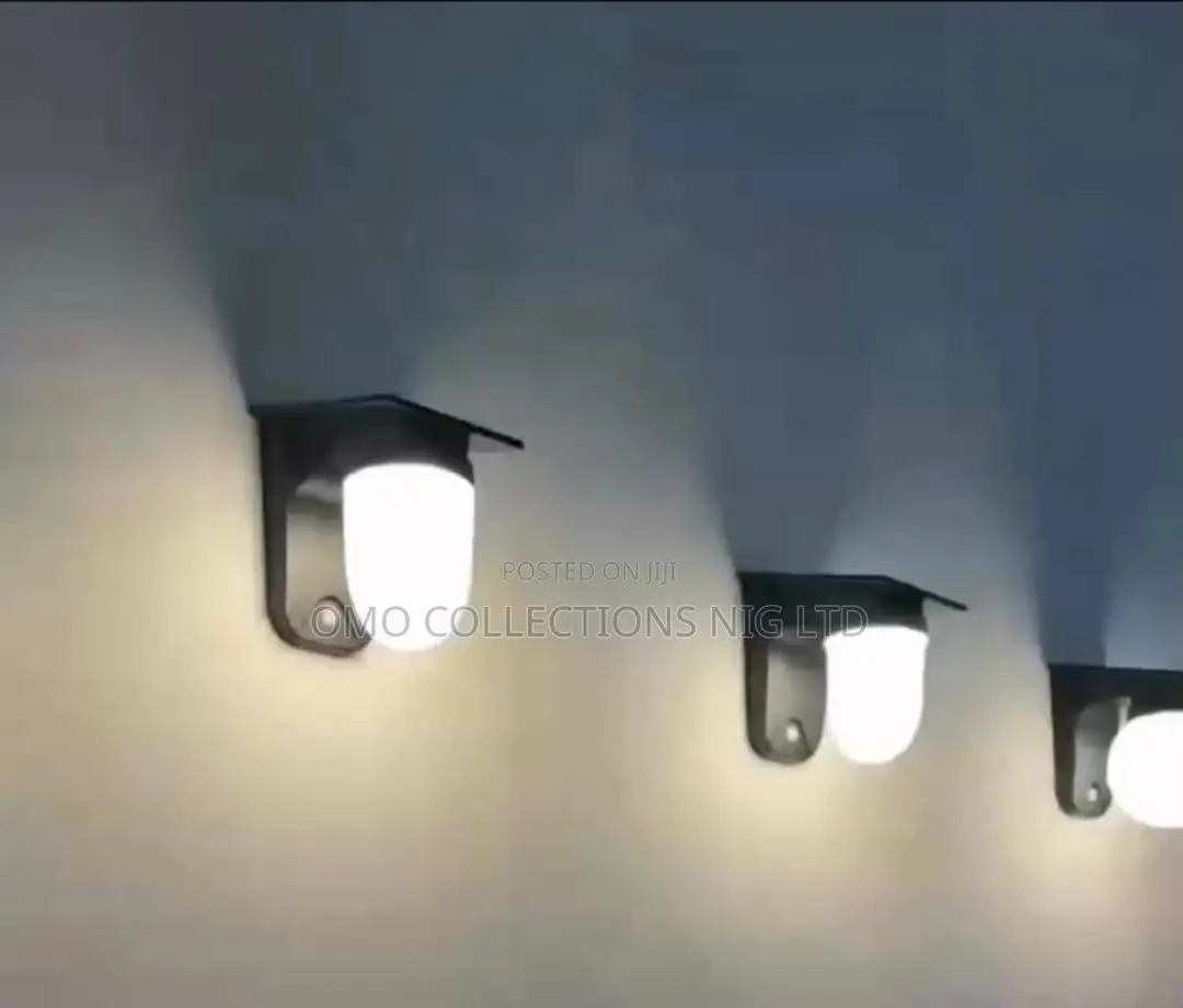 Solar Wall Lights for Outdoor Security, Garden and Home Lighting