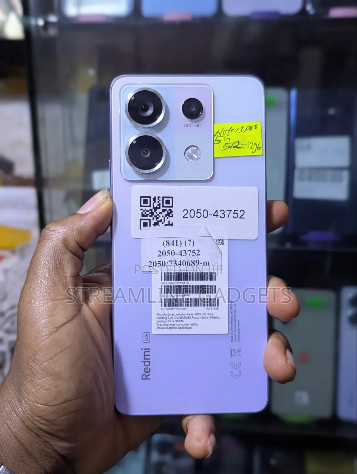 Xiaomi Redmi Note 13 Pro 5G 512 GB Purple