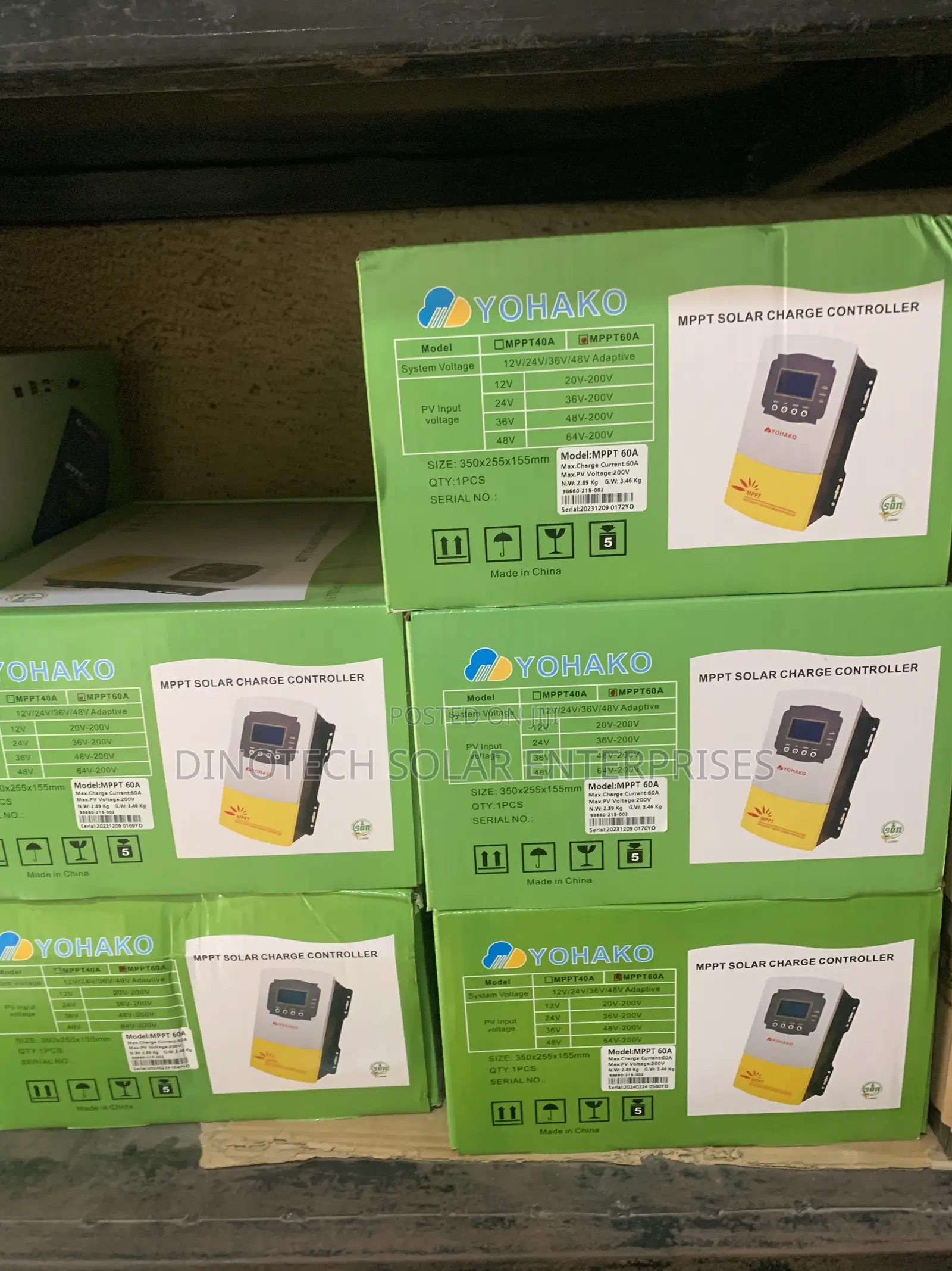 60ah 48v MPPT Yohako Charge Controller