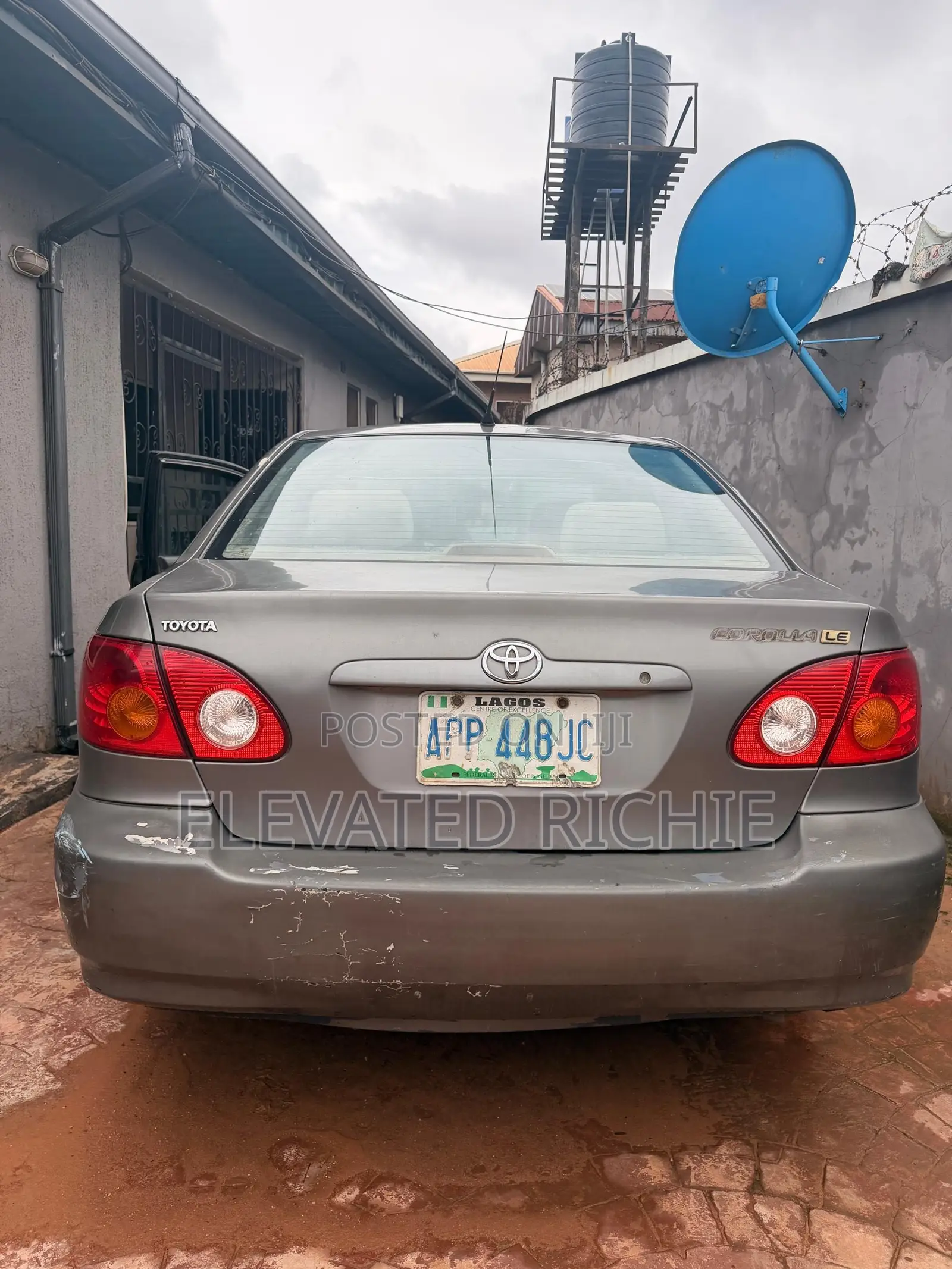 Toyota Corolla 2003 Gray