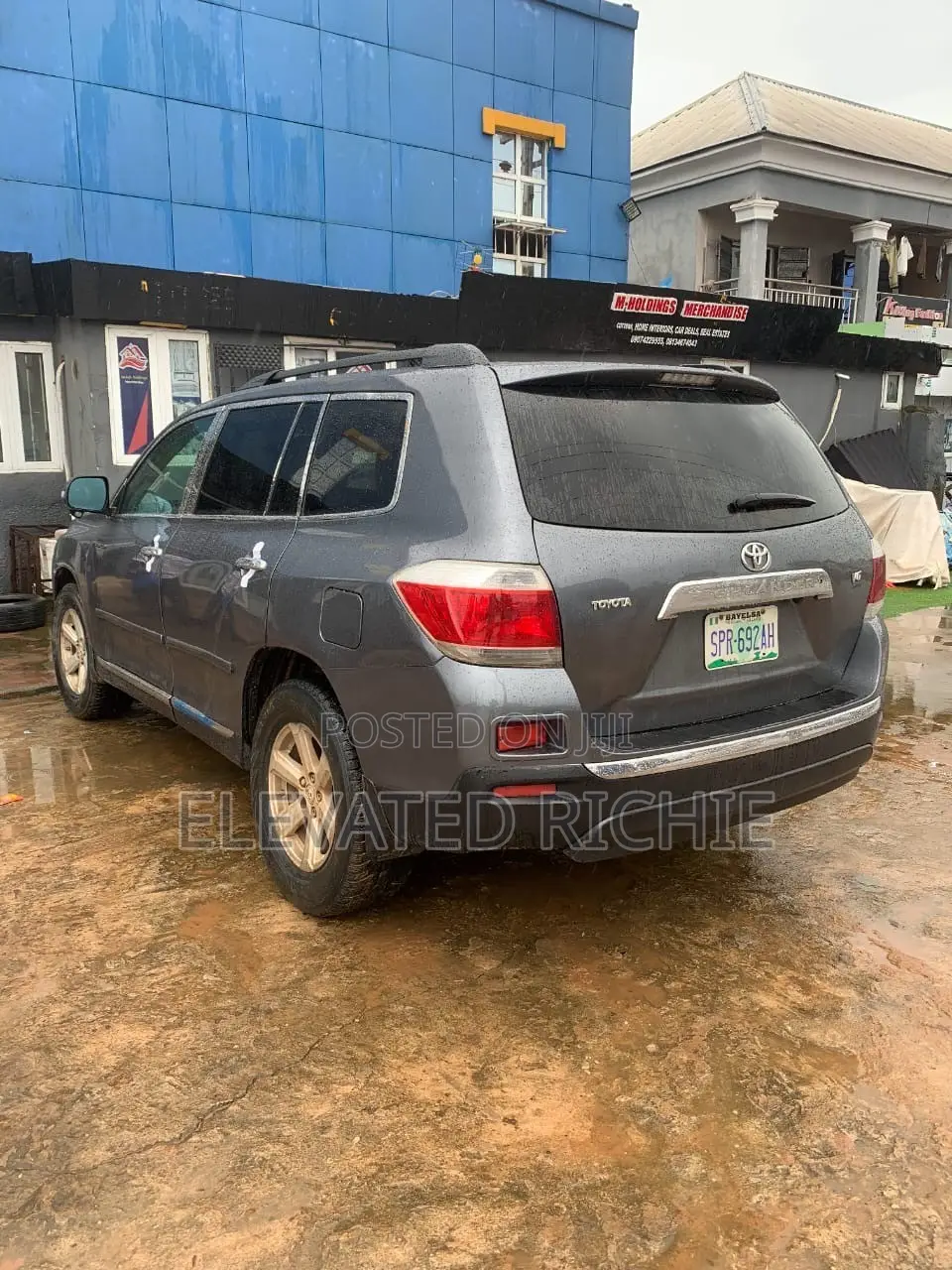 Toyota Highlander Limited 2011 Gray