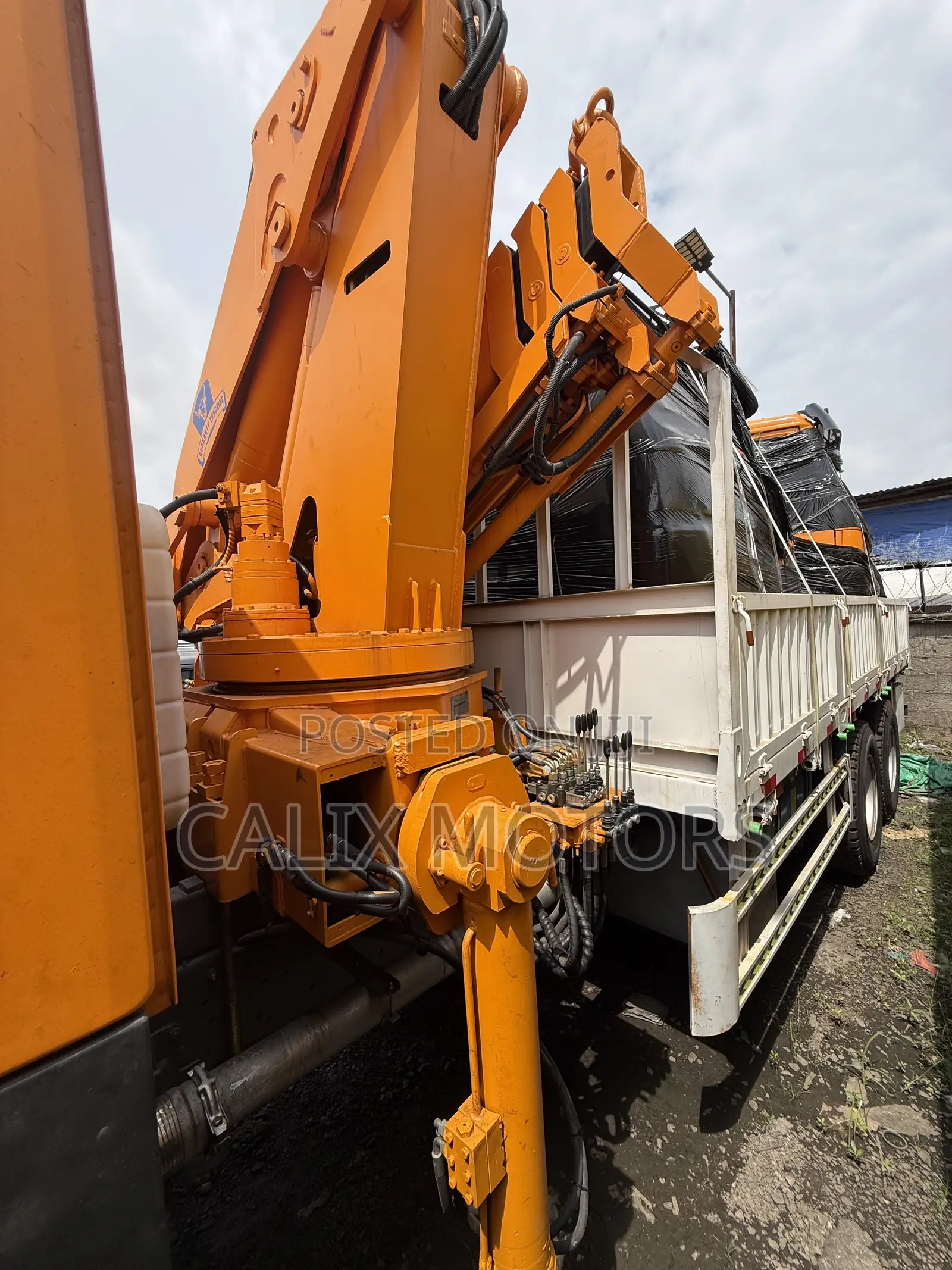 Brand New 10 Tyres Howo Truck 371hp With 12tonnes Hiab.