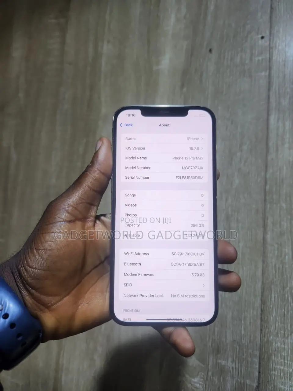 New Apple iPhone 12 Pro Max 256 GB Gold