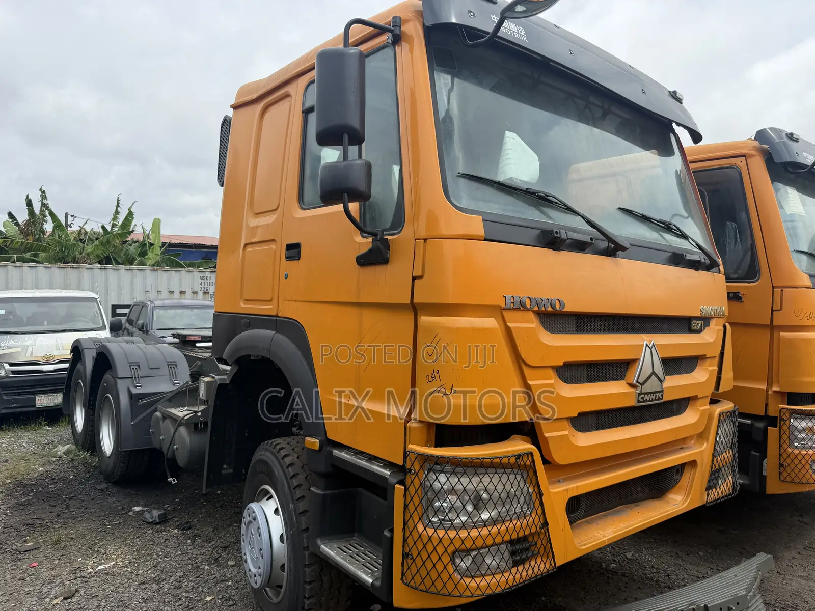 Foreign Used Howo Truck 371hp Tractor Head.
