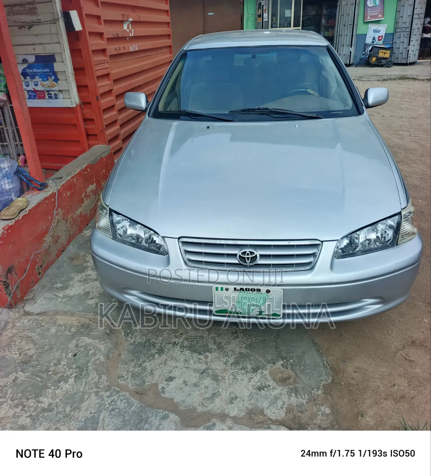 Toyota Camry 2001 Silver