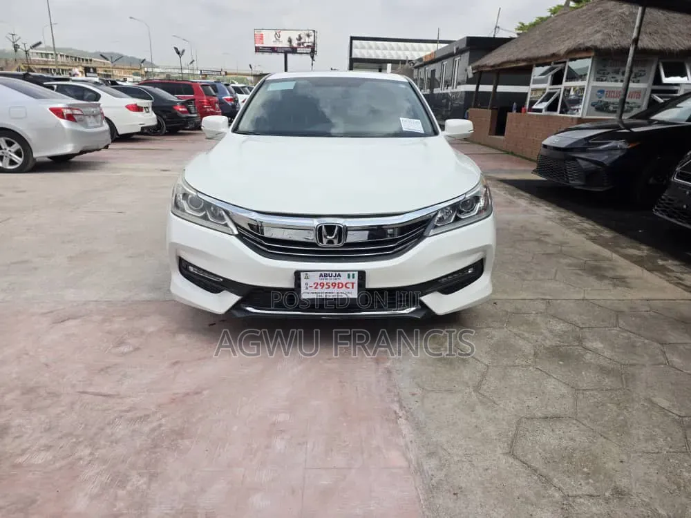 Honda Accord EX-L 4dr Sedan FWD (2.4L 4cyl 2A) 2017 White