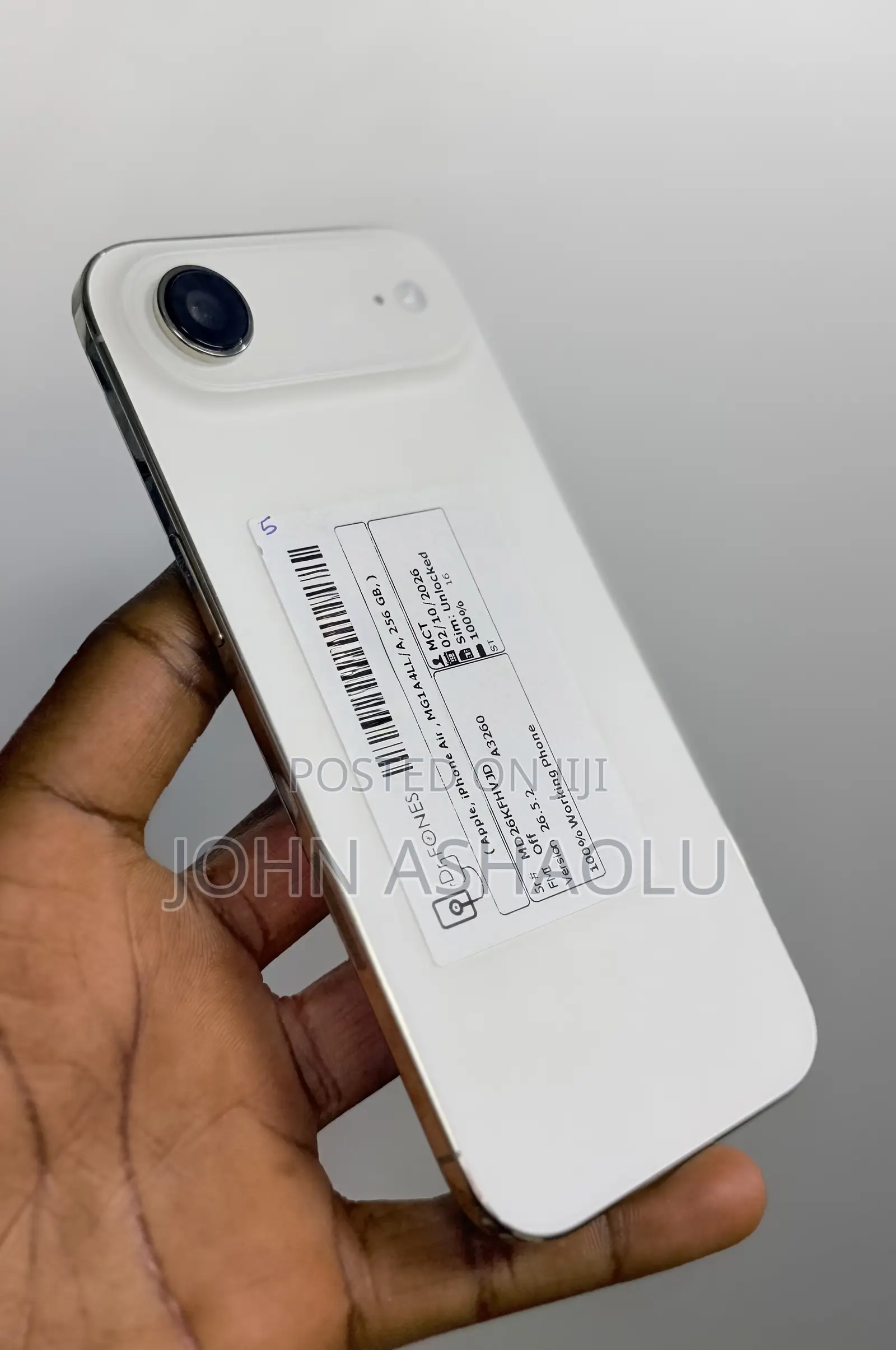 New Apple iPhone Air 256 GB Gold