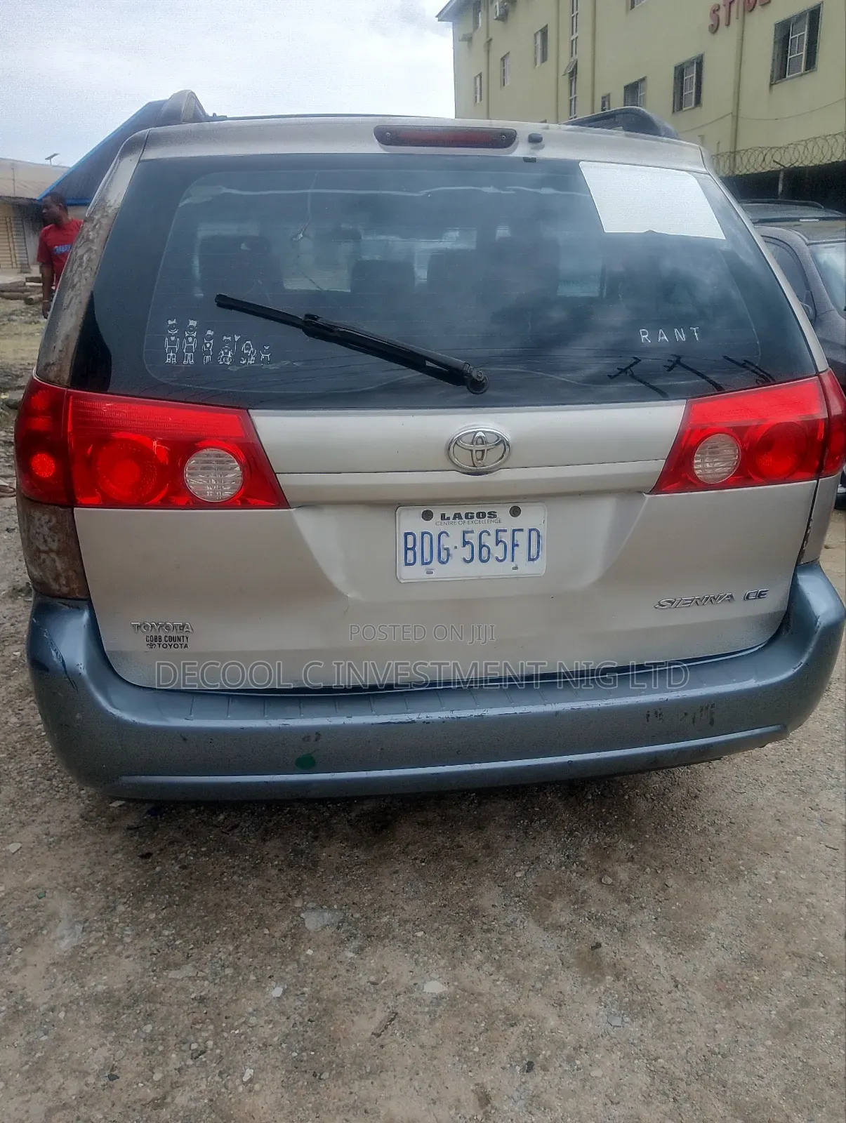 Toyota Sienna XLE 2007 Gold