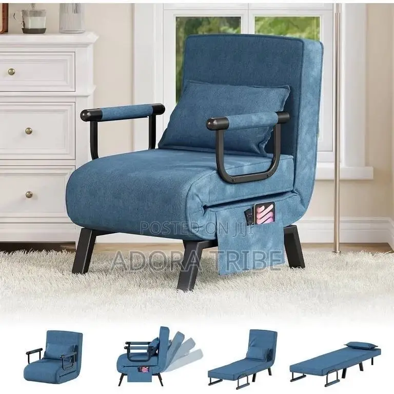 4-in-1 Convertible Sofa Bed - Folding Chair Bed Lounger