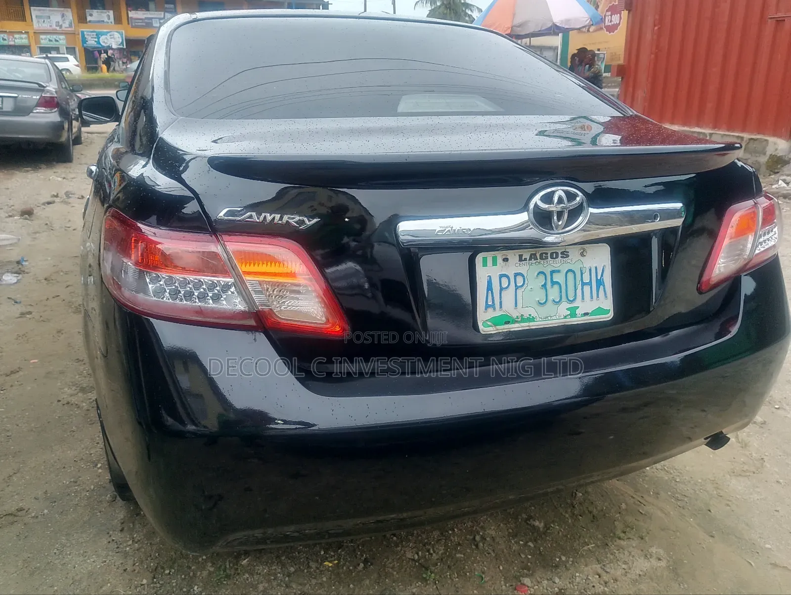 Toyota Camry 2.4 LE 2008 Black
