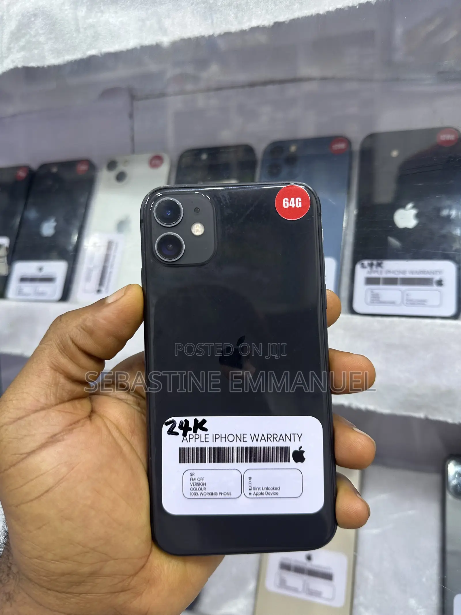 Apple iPhone 11 64 GB Black