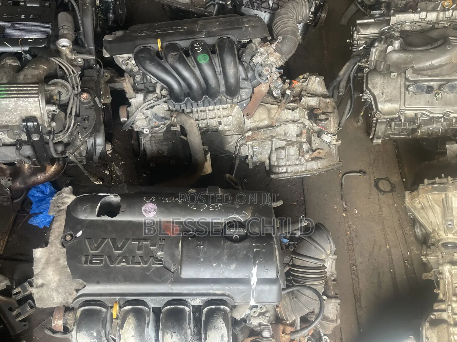 Toyota Matrix 2005 Engine and Gear Box -1zz
