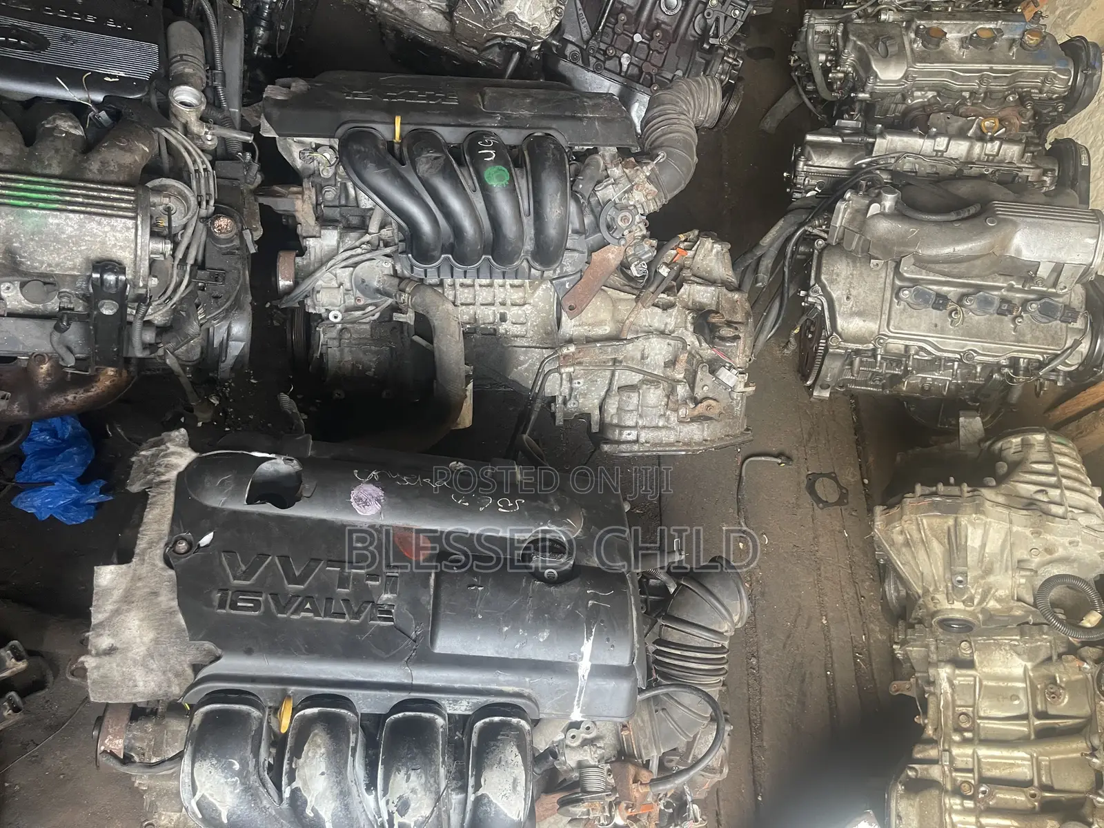 Toyota Matrix 2005 Engine and Gear Box -1zz