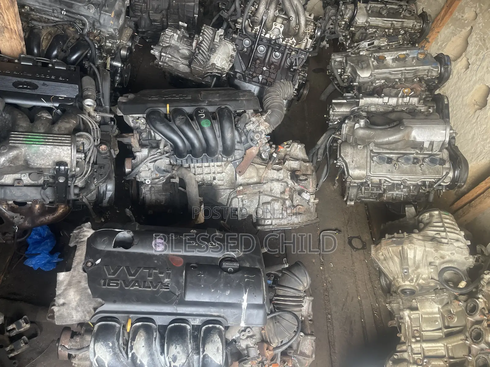 Toyota Matrix 2005 Engine and Gear Box -1zz