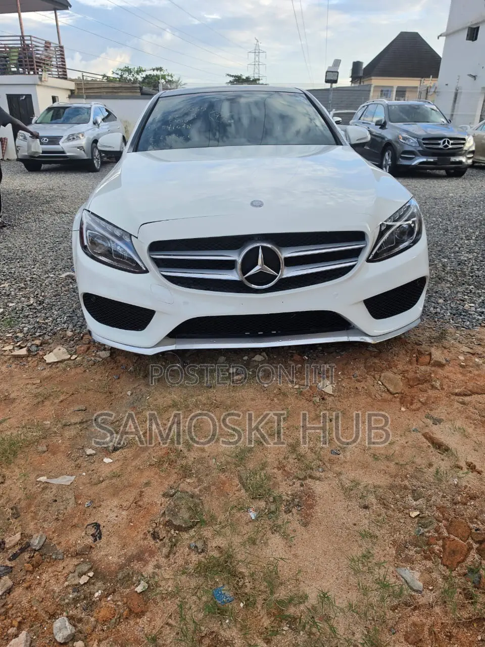 Mercedes-Benz C400 2018 White