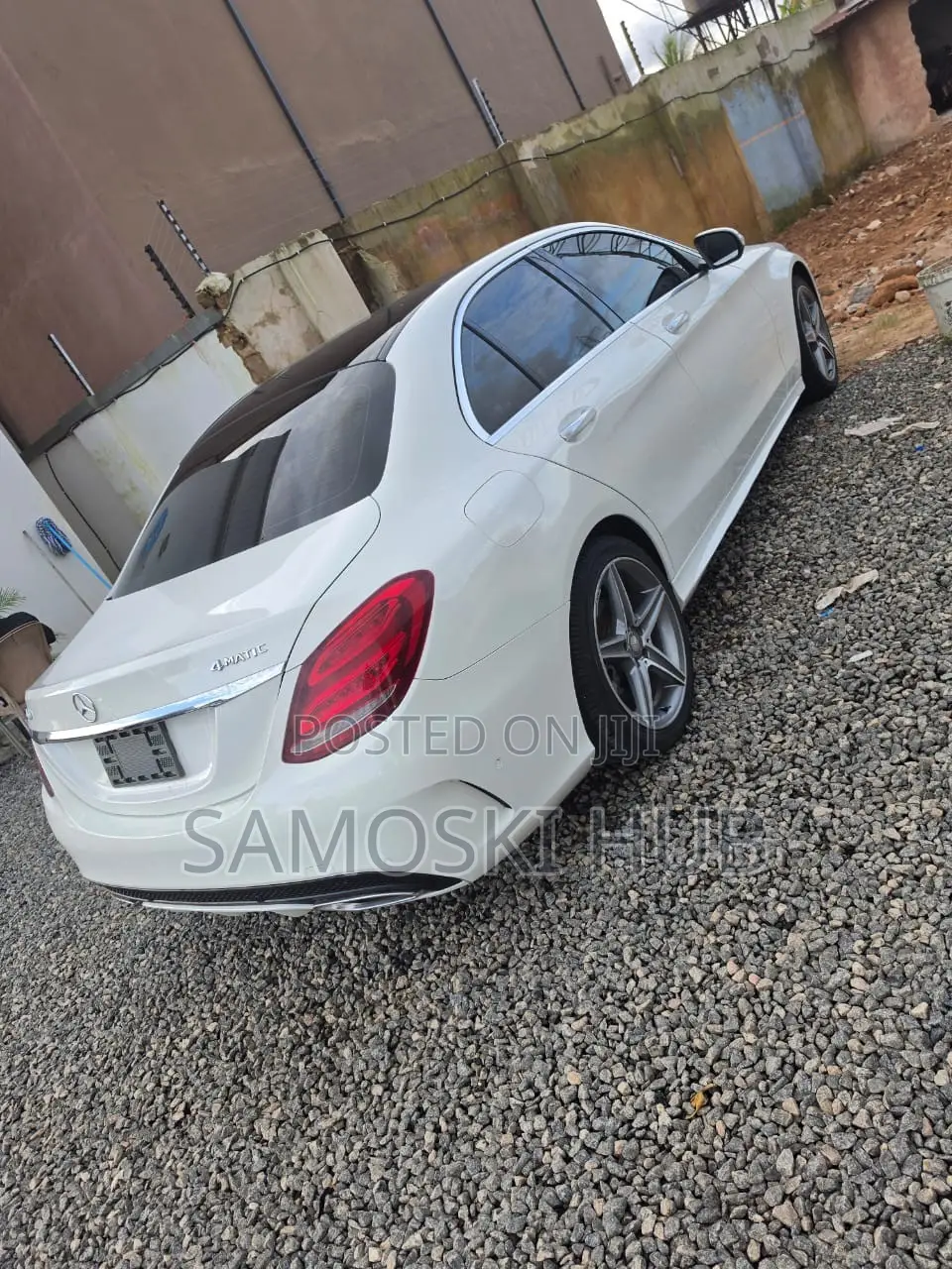 Mercedes-Benz C400 2018 White