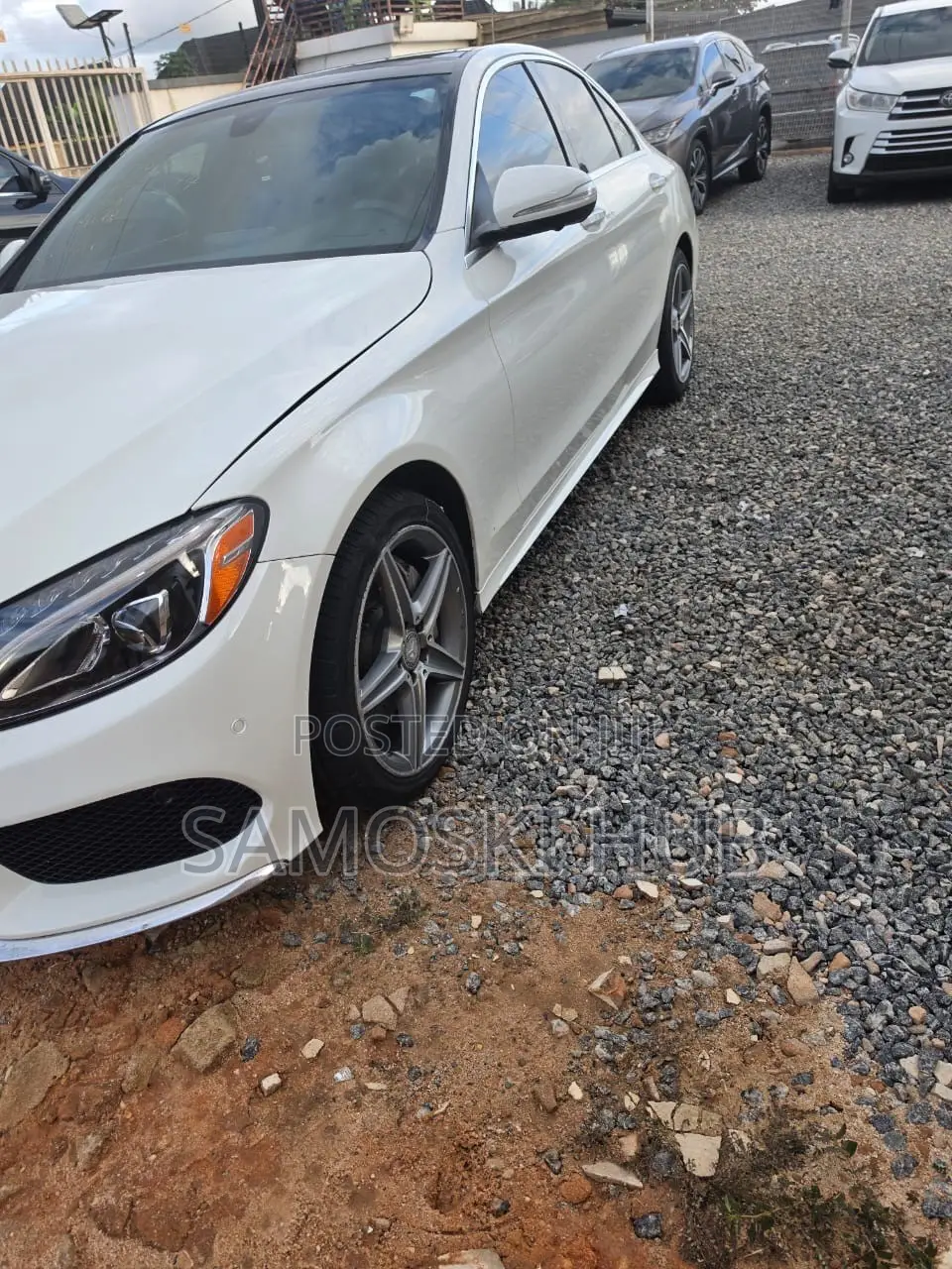 Mercedes-Benz C400 2018 White
