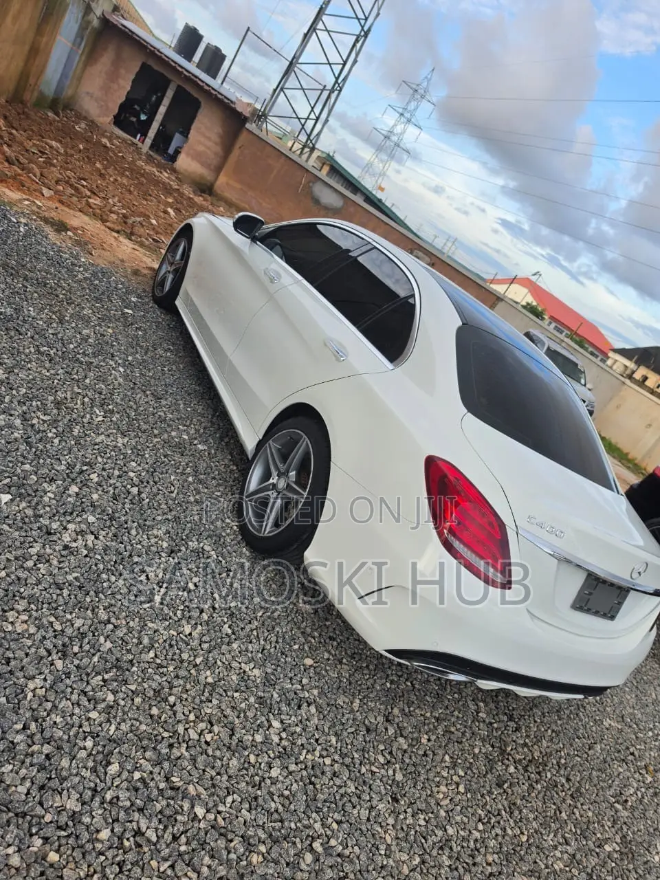 Mercedes-Benz C400 2018 White