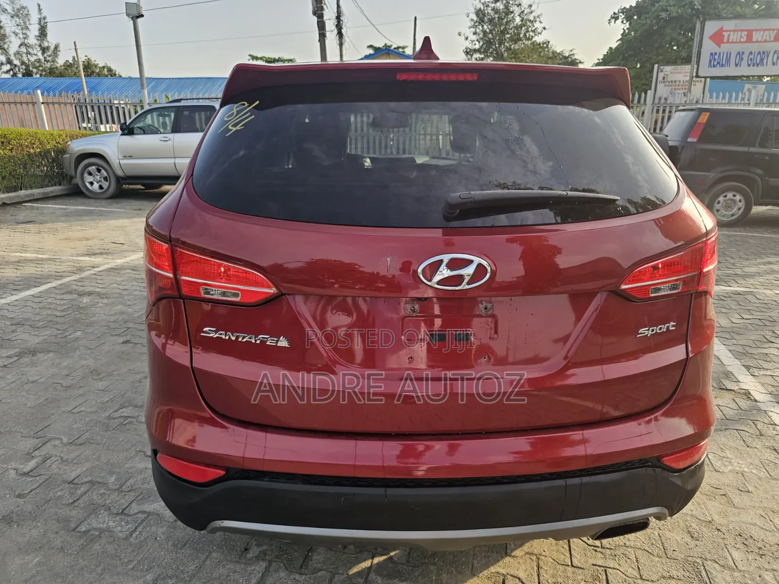 Hyundai Santa Fe Sport 2.0T 2013 Red