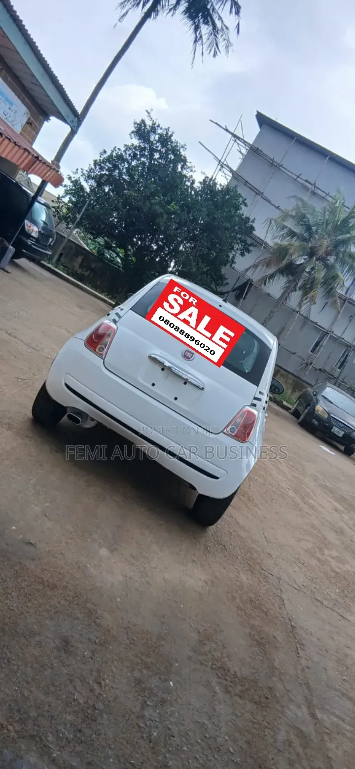 Fiat 500 2015 White