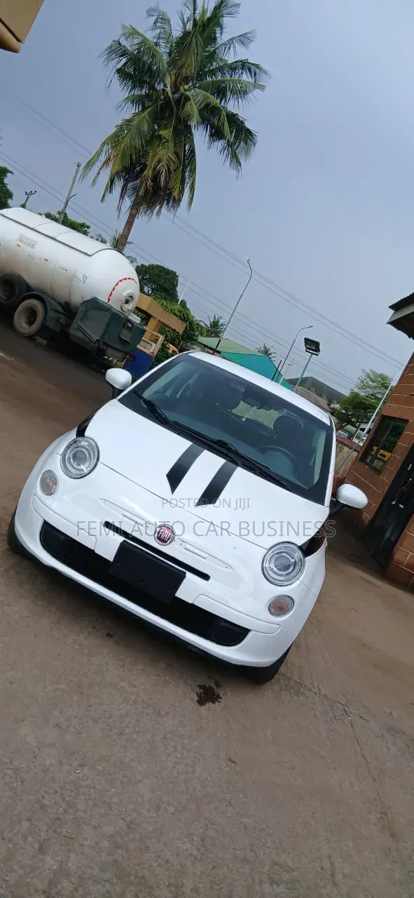 Fiat 500 2015 White