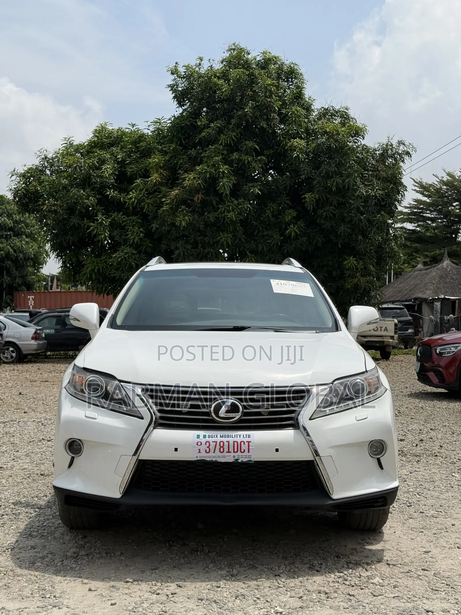 Lexus RX 350 FWD 2014 White