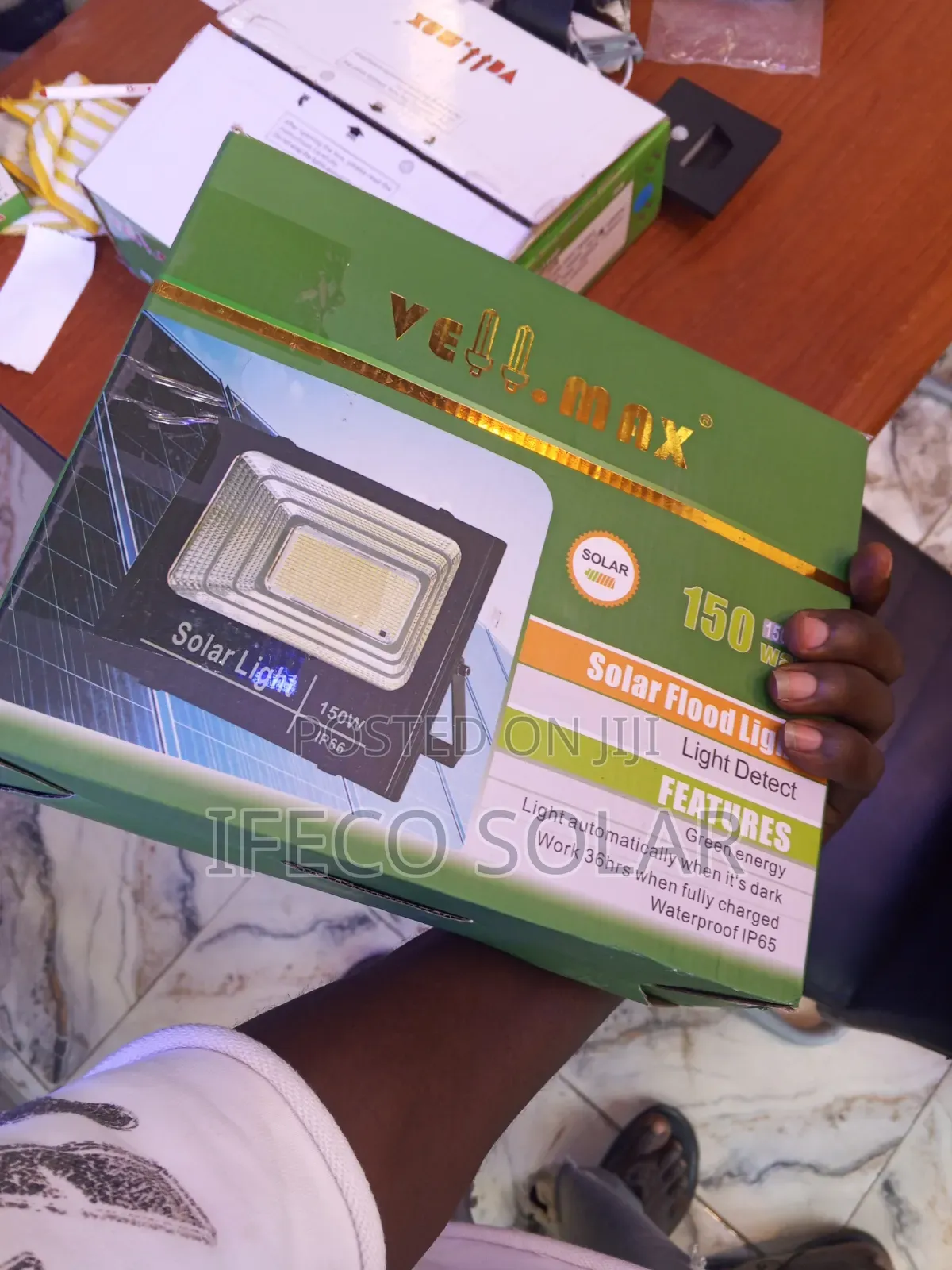 Solar 150w Flood Light