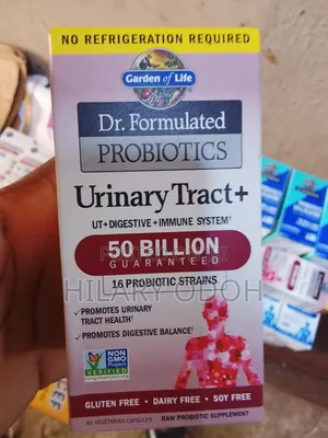 Garden of Life
Dr. Formulated Probiotics, Urinary Tract+, 50 Billion,