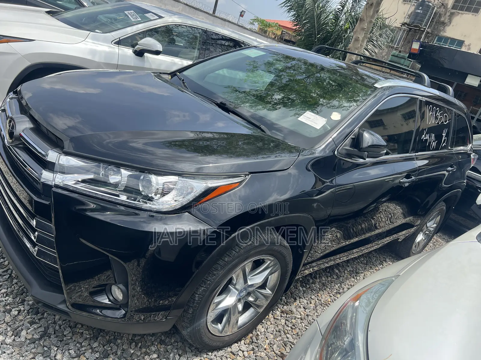 Toyota Highlander Limited V6 4x4 (3.5L 6cyl 6A) 2016 Black
