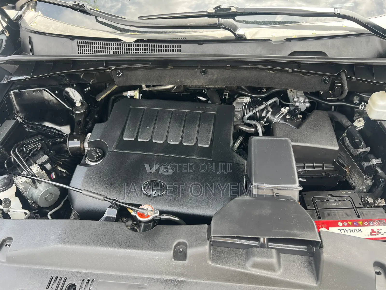 Toyota Highlander Limited V6 4x4 (3.5L 6cyl 6A) 2016 Black