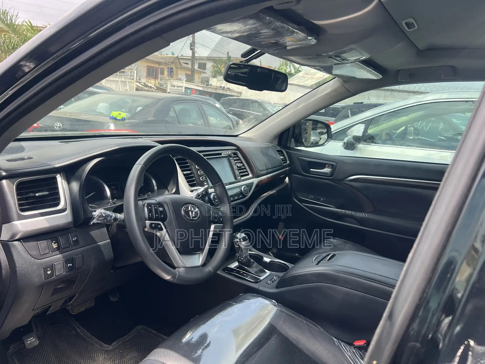 Toyota Highlander Limited V6 4x4 (3.5L 6cyl 6A) 2016 Black