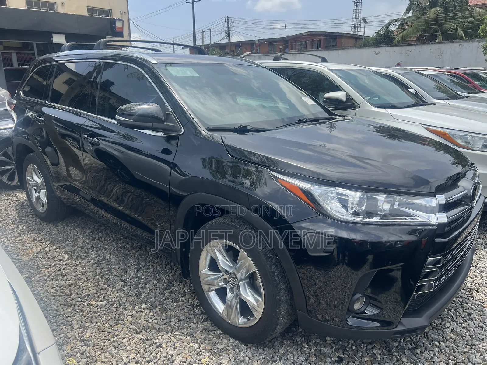 Toyota Highlander Limited V6 4x4 (3.5L 6cyl 6A) 2016 Black