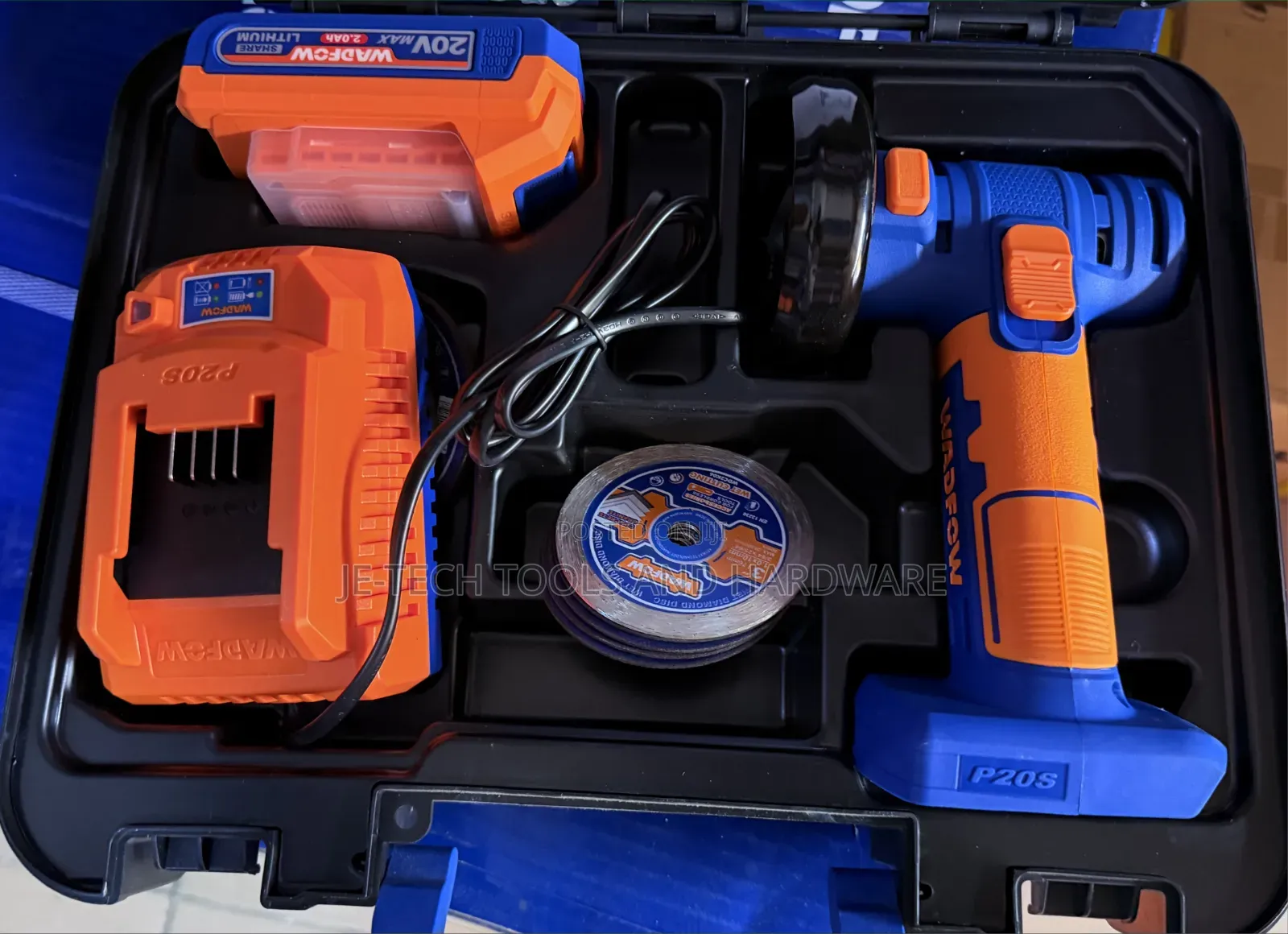 Wadfow (P20S Series) Wadfow 20V Cordless Mini Cut-Off Tool Kit