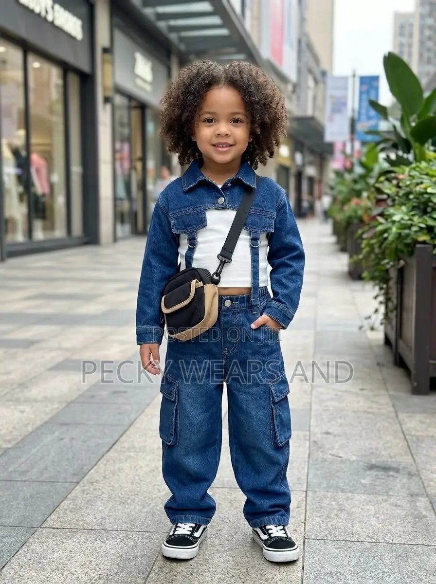 Girl Denim 3pcs Set