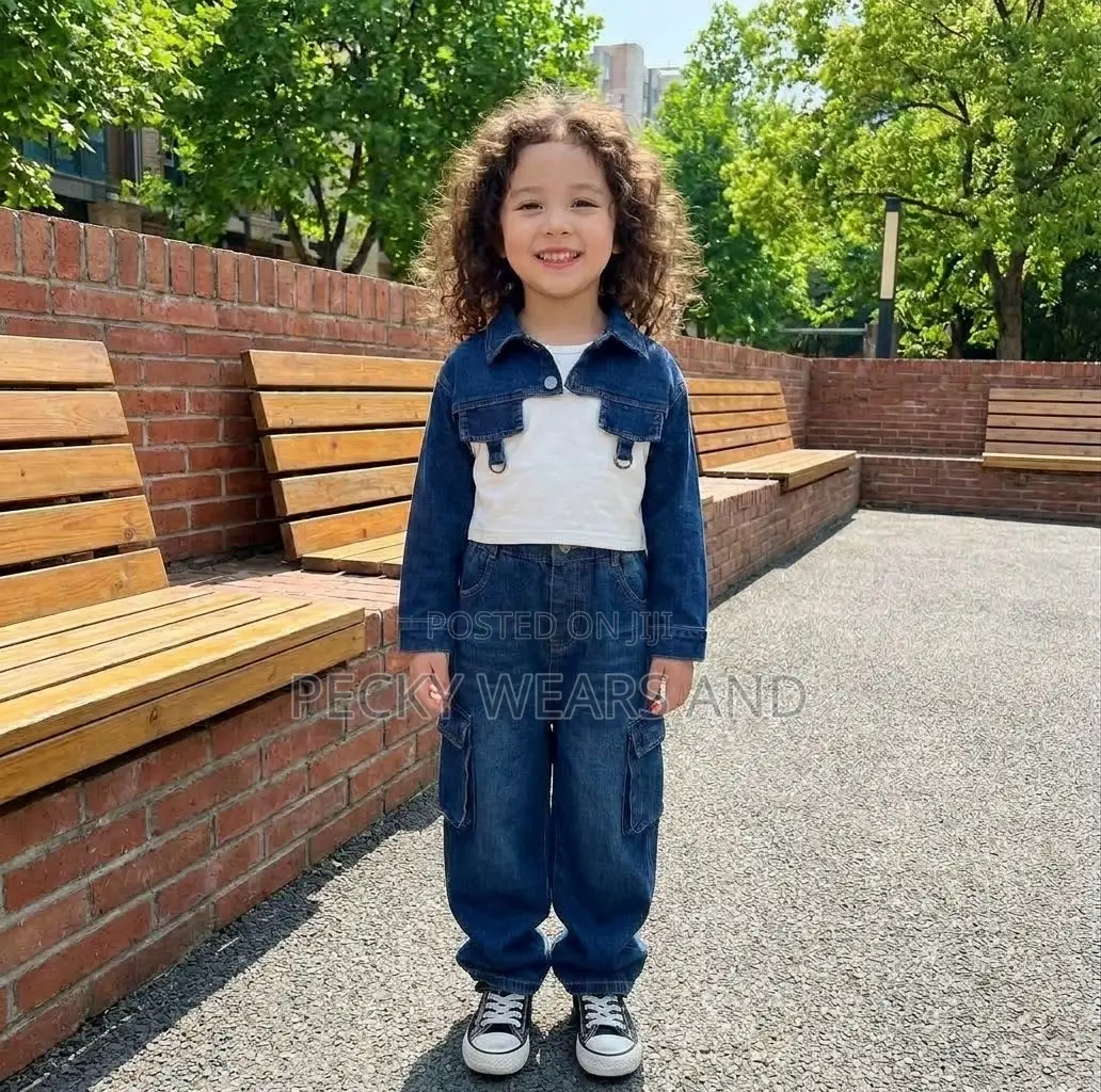 Girl Denim 3pcs Set
