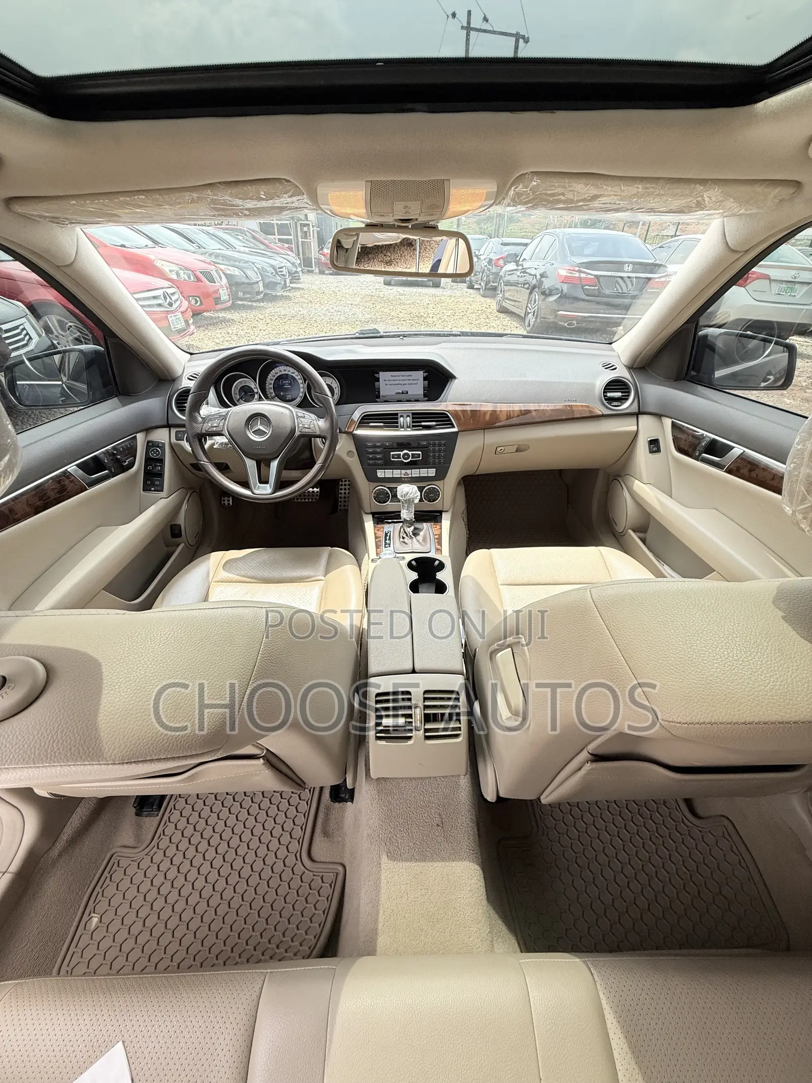 Mercedes-Benz C300 Sport 4Matic Sedan AWD (3.5L 6cyl 7A) 2014 Blue