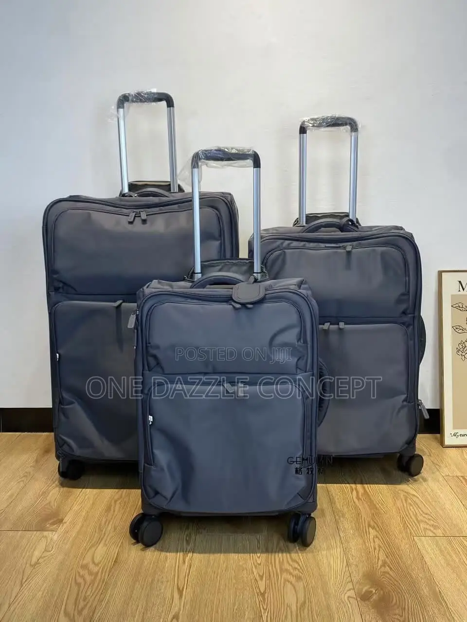 3 Pieces Softshell Lightweight Travel Set