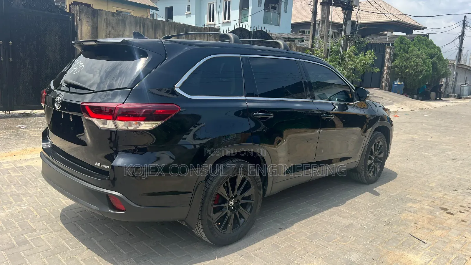 Toyota Highlander SE 2019 Black