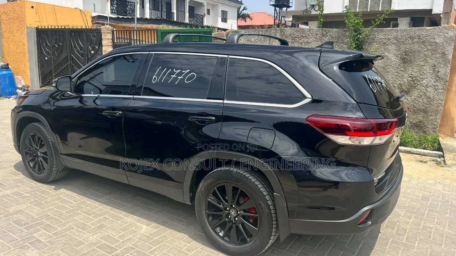 Toyota Highlander SE 2019 Black