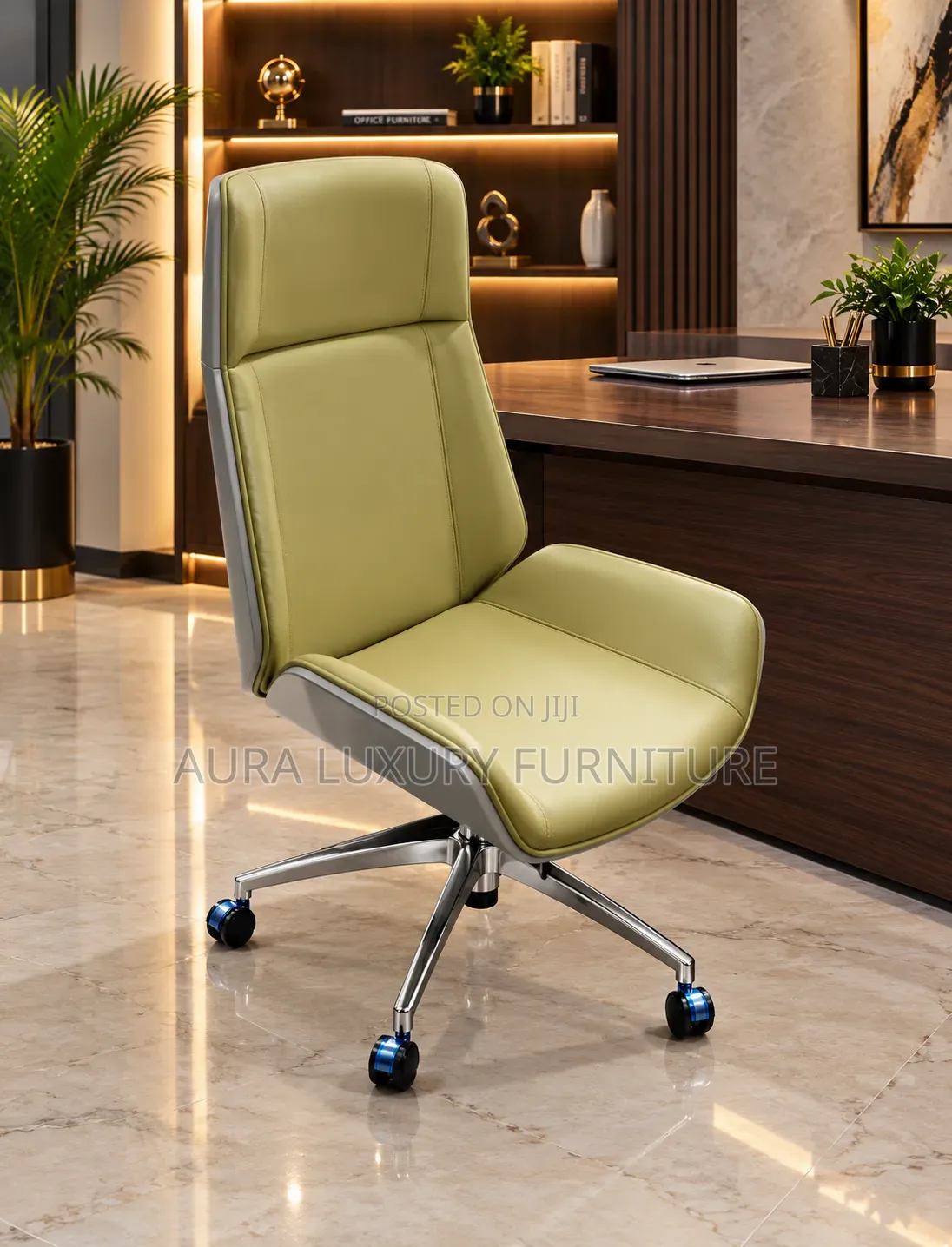 Olive Green Executive Chair