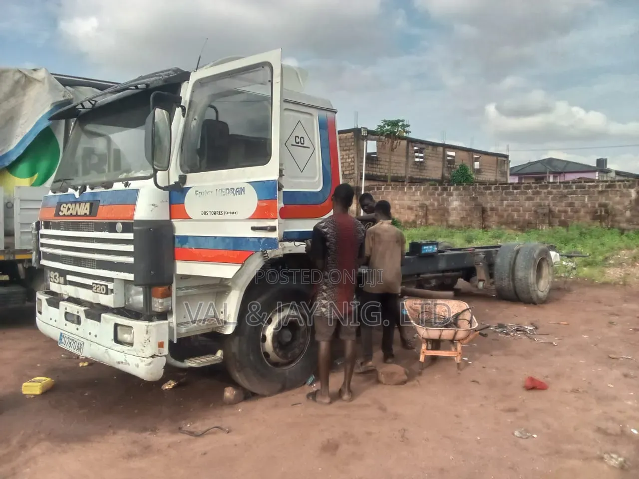 Scania 93m Cap & Chassis - New Arrival - Foreign Use
