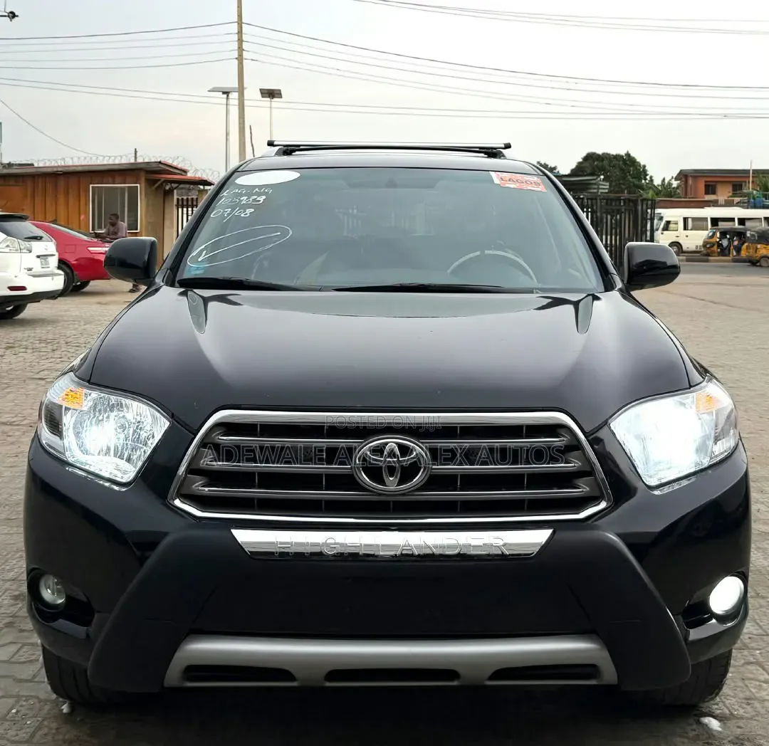 Toyota Highlander Limited 4x4 2009 Black