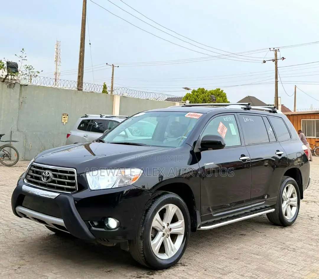 Toyota Highlander Limited 4x4 2009 Black